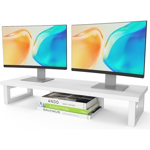 Dual monitor stand heavy - heavy, duty