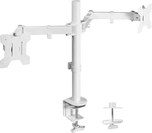 Dual monitor desk mount - monitor, heavy